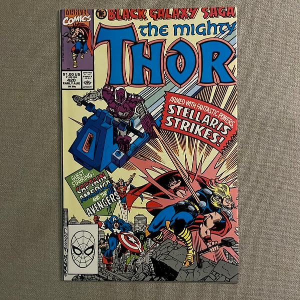 Thor #420 Stellaris Strikes! VFNM