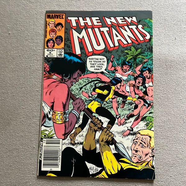 New Mutants #8 First Magma! Newsstand Variant