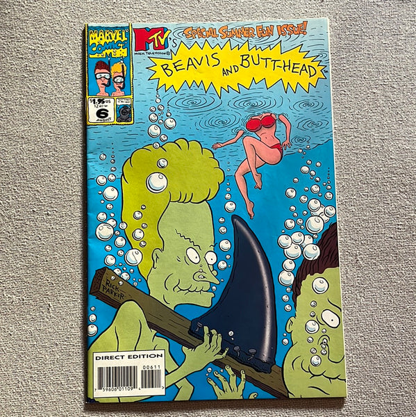 Beavis and Butthead #6 Jaws! VF