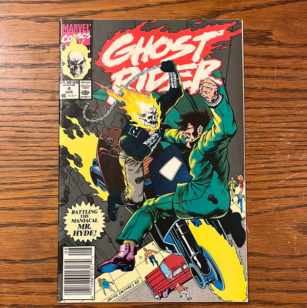 Ghost Rider #4 Newsstand Variant VF