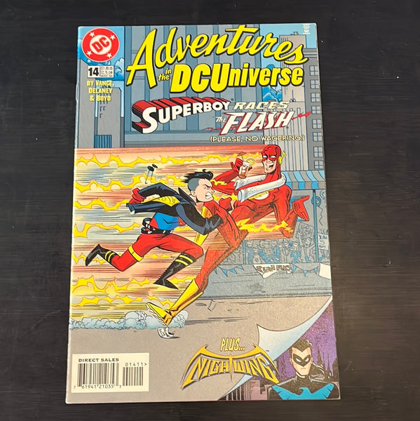Adventures in The DC Universe #14 The Race Is On! VF