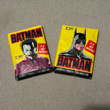 Batman The Movie 2 Packs of Sealed Card Michael Keaton