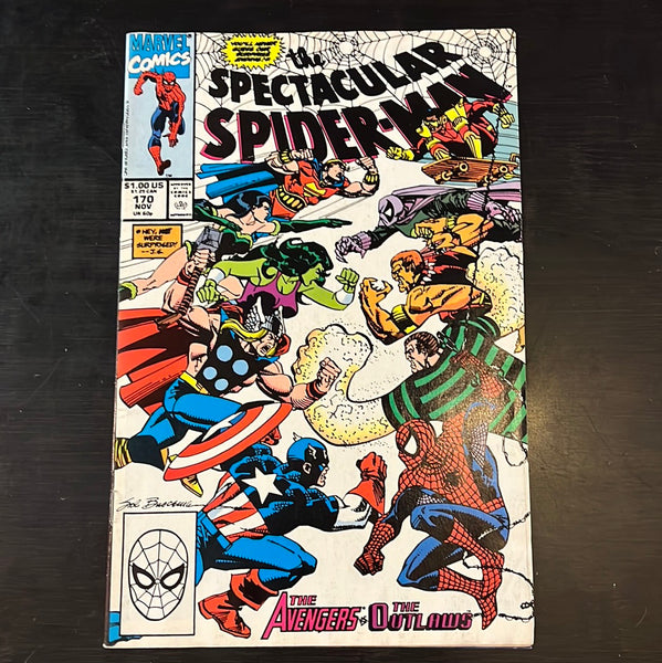 Spectacular Spider-Man #170 Head To Head! FVF