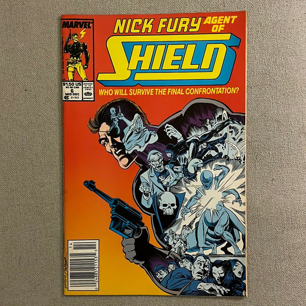Nick Fury, Agent of Shield #6 Newsstand Variant VFNM