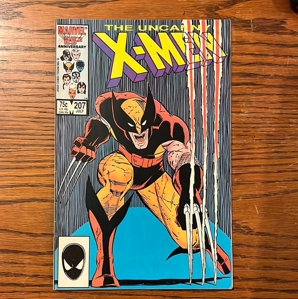 Uncanny X-Men #207 Wolverine Key FN