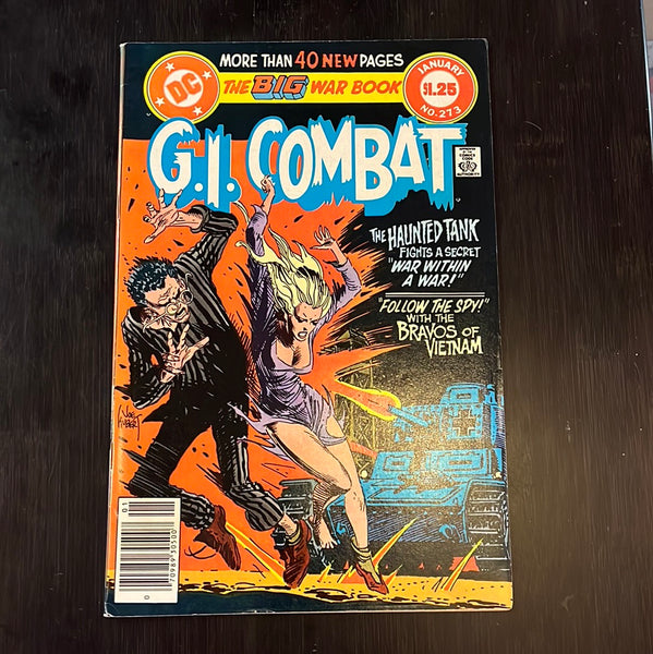 G.I. Combat #273 Newsstand Variant The Haunted Tank! Giant Size FN