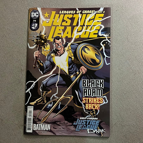 Justice League #74 Black Adam Strikes Back! VFNM