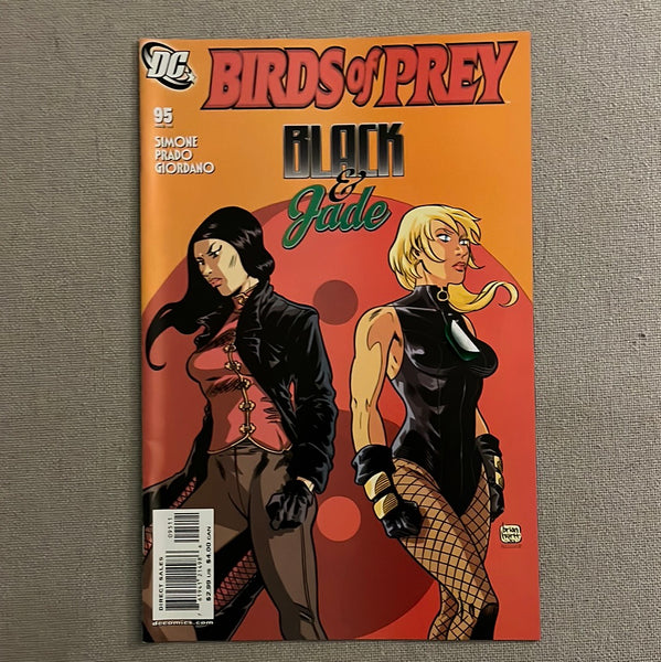 Birds of Prey #95 Black and Jade VFNM