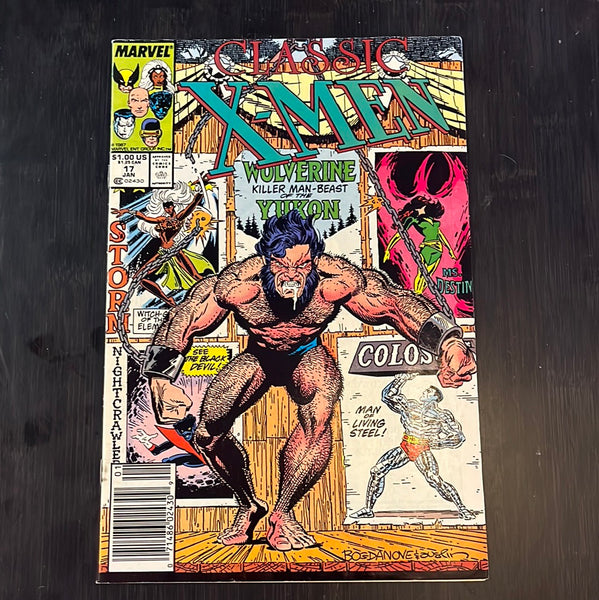 Classic X-Men #17 Newsstand Variant VF