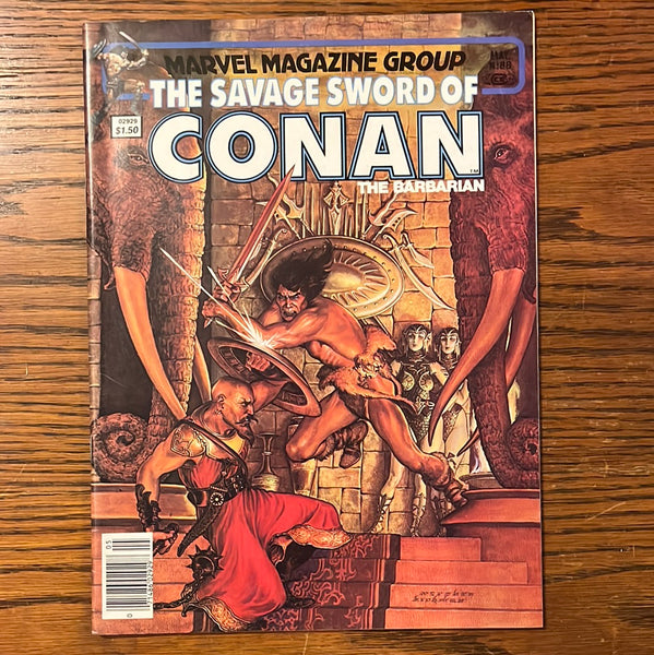 Savage Sword of Conan #88 Magazine Newsstand Variant FVF