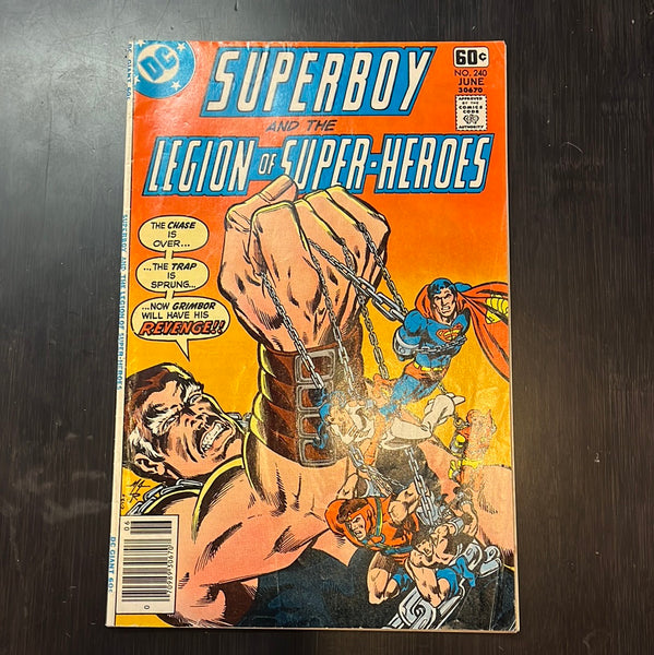 Superboy and The Legion Of Super-Heroes #240 Grell Art! VGFN