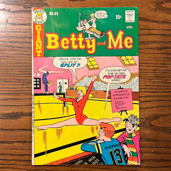 Betty and Me #55 Archie 1974 (controversial innuendo cover) FN