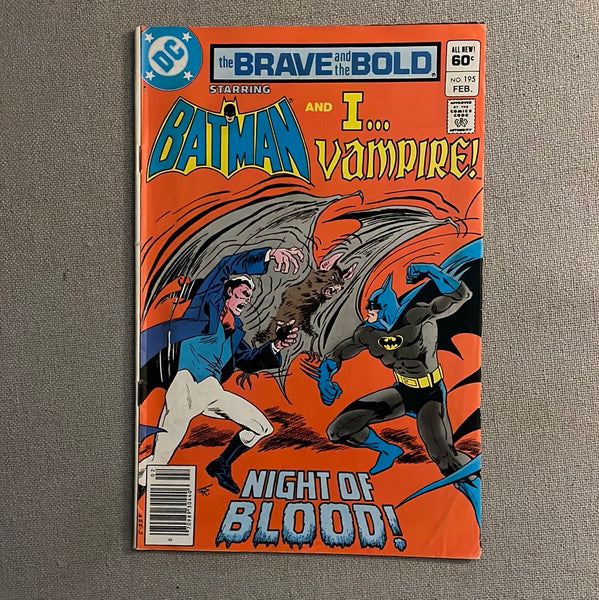 Brave and The Bold #195 I… Vampire! VGFN