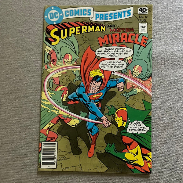 DC Comics Presents #12 Superman and Mister Miracle! FN