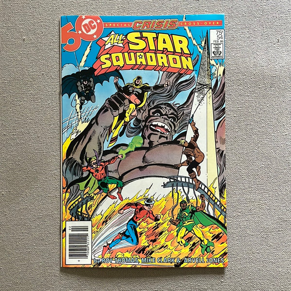 All-Star Squadron #54 Newsstand Variant VF