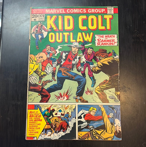 Kid Colt Outlaw #172 Slap Leather! FN