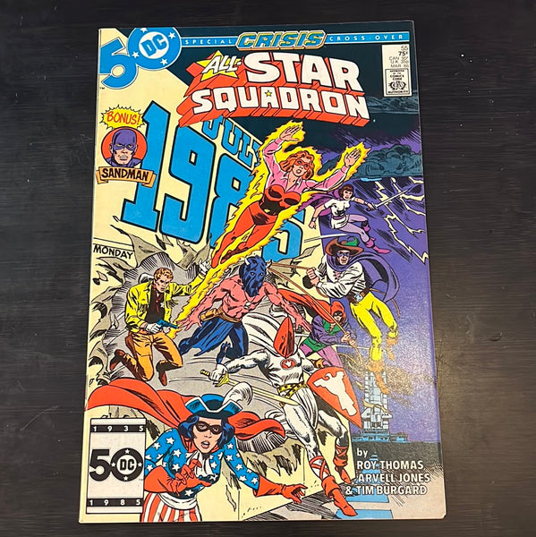 All-Star Squadron #55 Sandman! VF