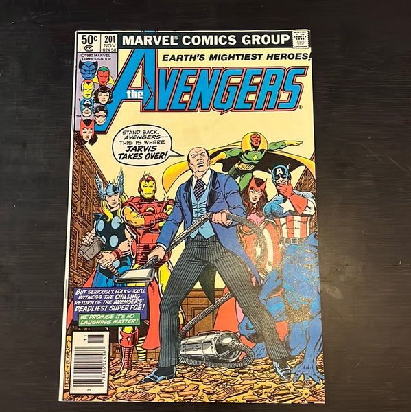 Avengers #201 Jarvis Takes Over! VFNM