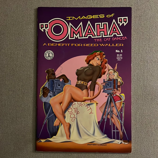 Images of Omaha The Cat Dancer #1 Benefit for Reed Waller Rare VF