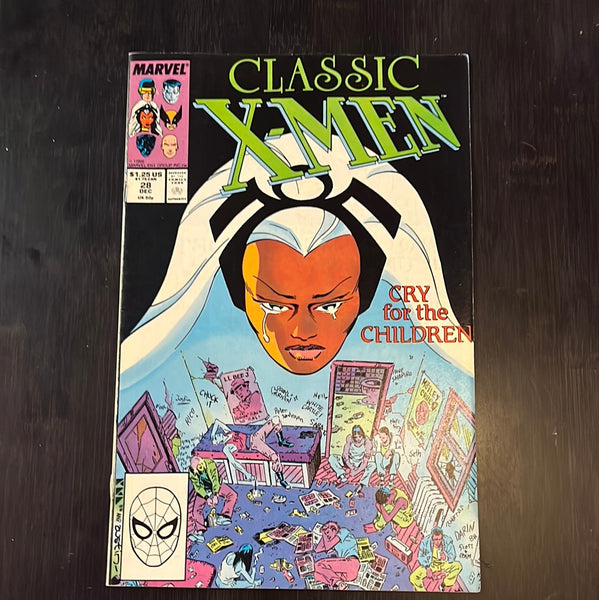 Classic X-Men #28 Cry For The Children! FVF