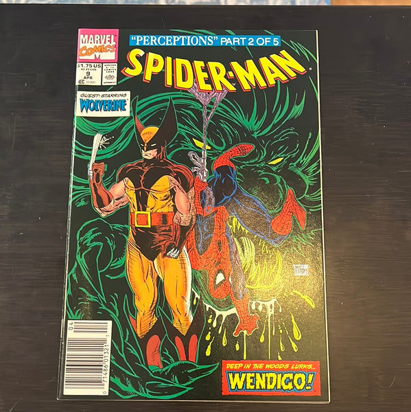 Spider-Man #9 Newsstand Variant McFarlane Art NM