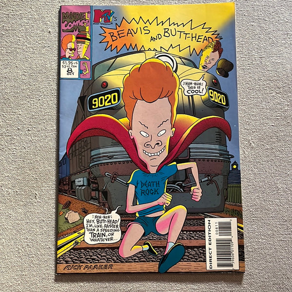 Beavis and Butthead #8 Faster Than A Locomotive? VF