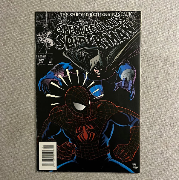 Spectacular Spider-Man #207 Newsstand Variant FVF