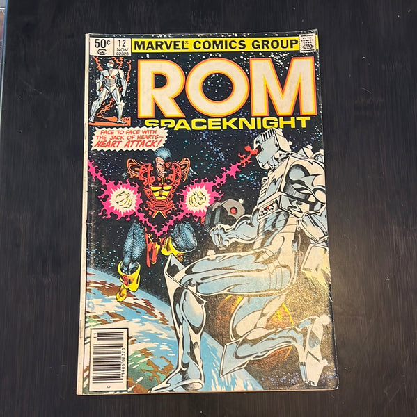 ROM Spaceknight #12 Newsstand Variant VGFN
