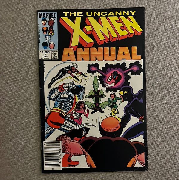 Uncanny X-Men Annual #7 Impossible Man! Newsstand Variant FN