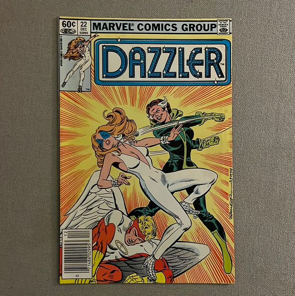 Dazzler #22 Newsstand Variant Early Rogue Appearance! FN