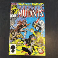 New Mutants #59 Fall Of The Mutants! VF