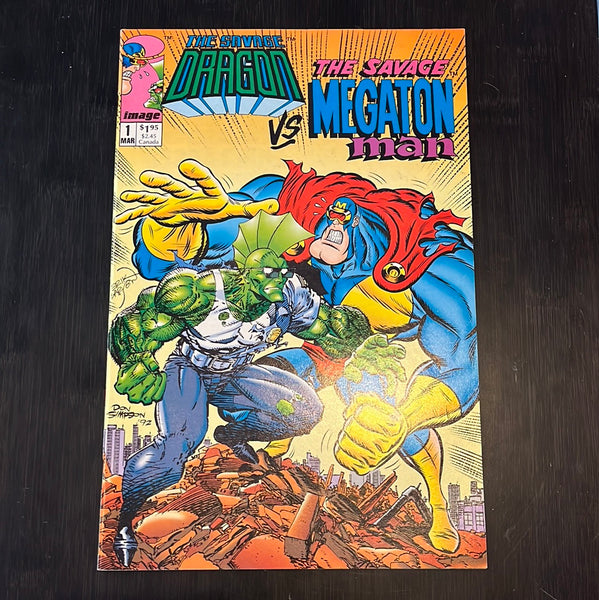Savage Dragon VS Megaton Man #1 VFNM