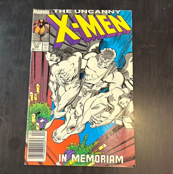 Uncanny X-Men #228 Newsstand Variant VGFN