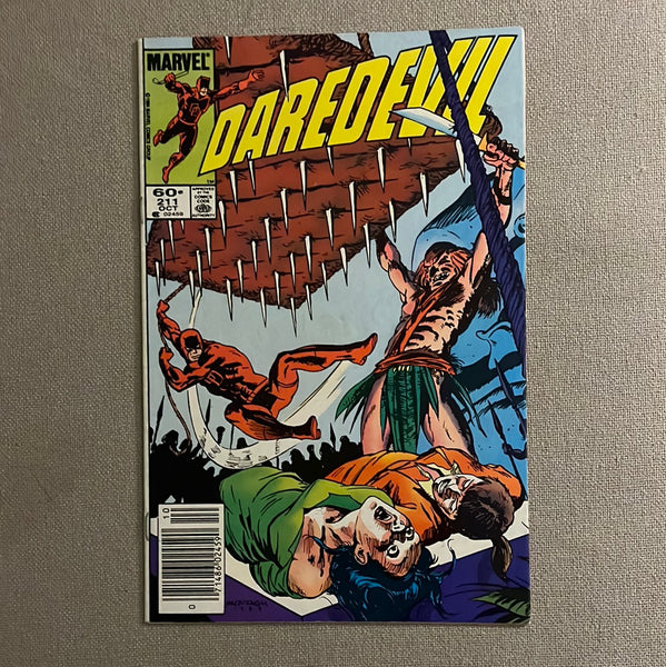Daredevil #211 Newsstand Variant FVF