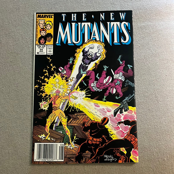 New Mutants #54 Newsstand Variant FVF