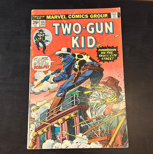 Two-Gun Kid #124 Kane Art! VG