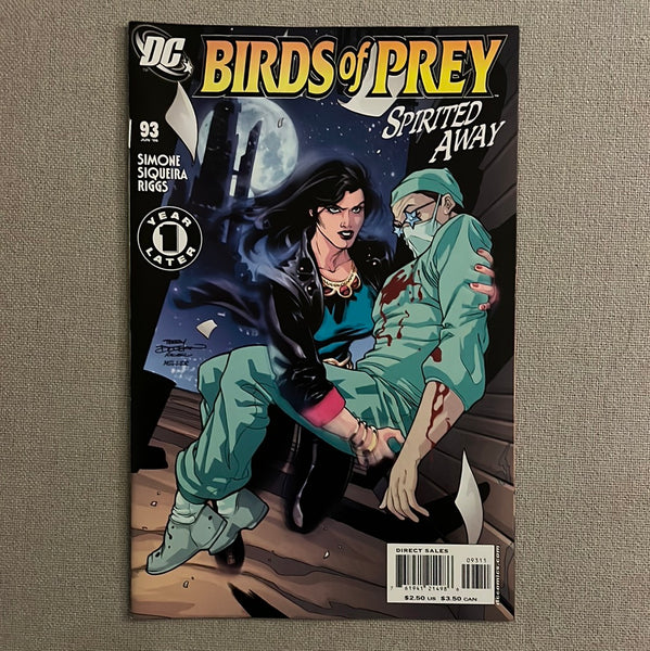 Birds of Prey #93 Spirited Away… VFNM