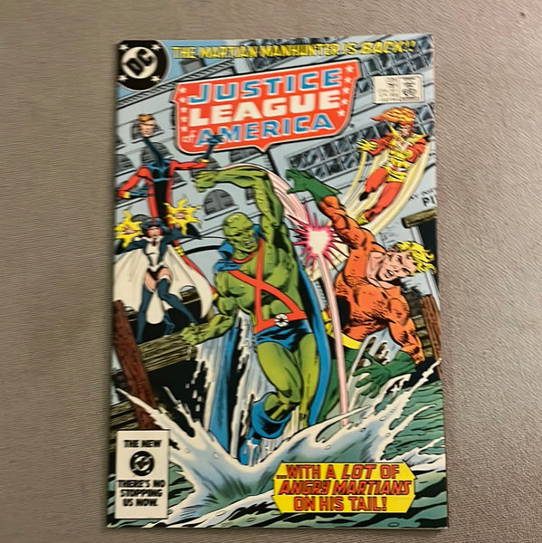 Justice League of America #228 The Martian Manhunter Is Back! VFNM