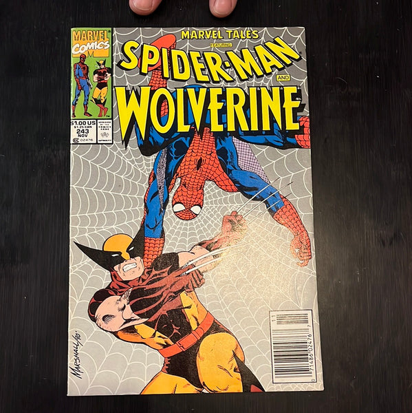 Marvel Tales #243 Newsstand Variant Wolverine! FVF
