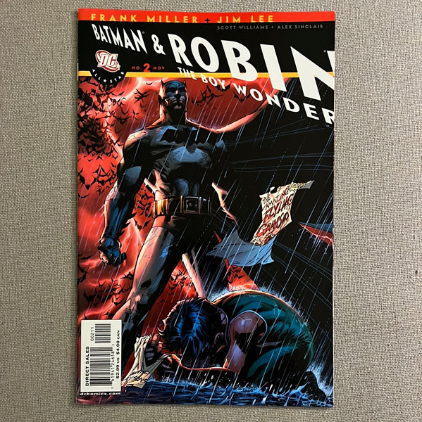 All-Star Batman & Robin #2 Frank Miller Jim Lee! VFNM