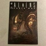 Aliens Earth War #1 Early Dark Horse Sam Kieth! High Grade VFNM
