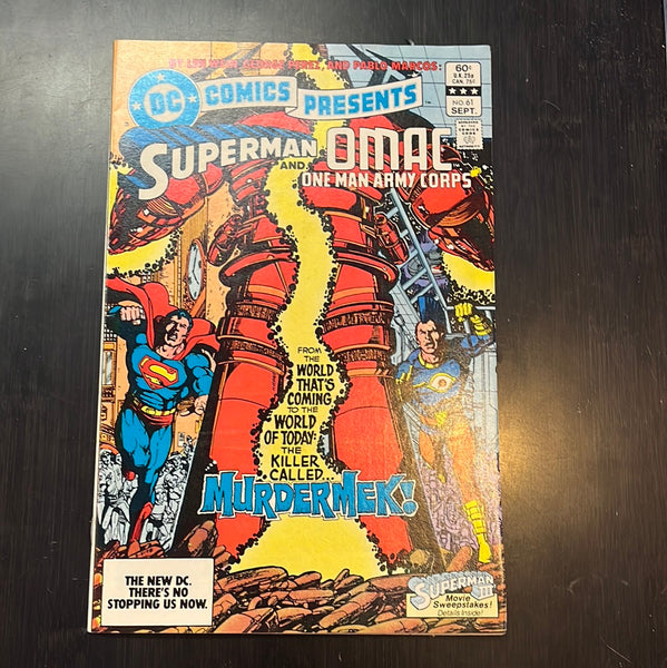 DC Comics Presents #61 Superman and OMAC! VFNM