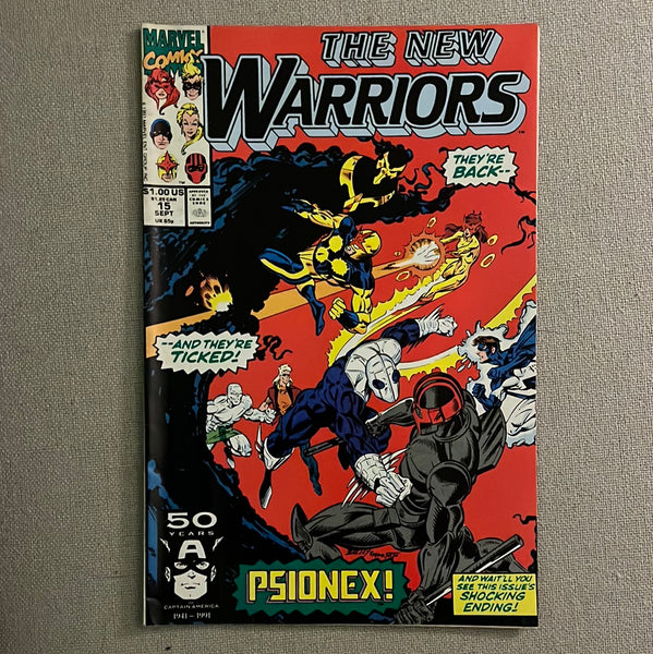 New Warriors #15 Psionex! FVF