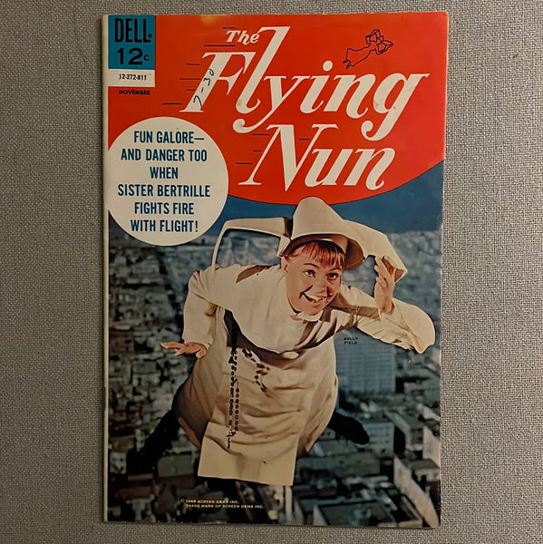 Flying Nun #4 HTF Last Issue Sallie Field Photo Cover FN+