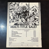 Savage Sword of Conan #223 Newsstand Variant FN