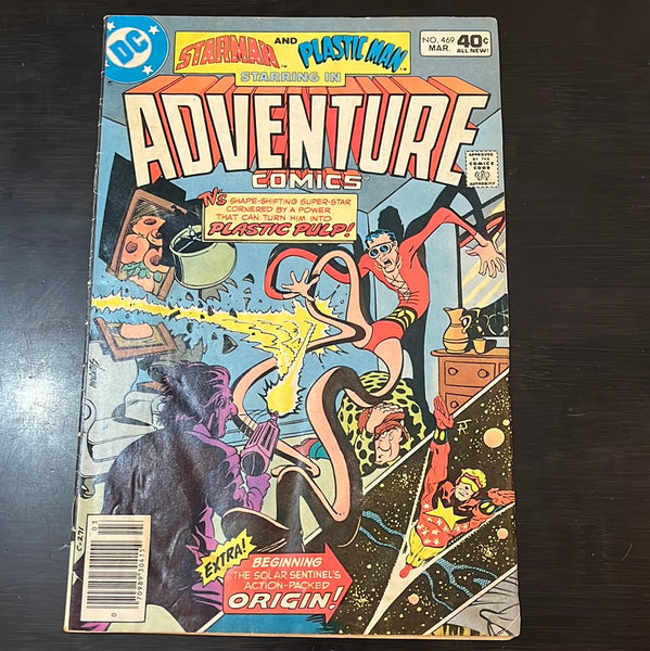 Adventure Comics #469 Plastic Man! VG
