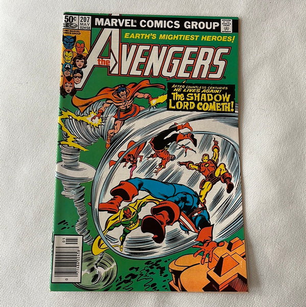 Avengers #207 Newsstand Variant High Grade VFNM