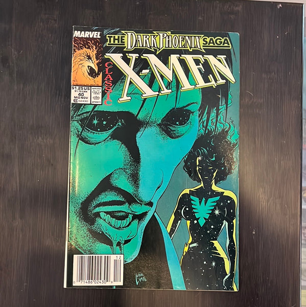 Classic X-Men #40 Byrne Dark Phoenix! Newsstand Variant FVF