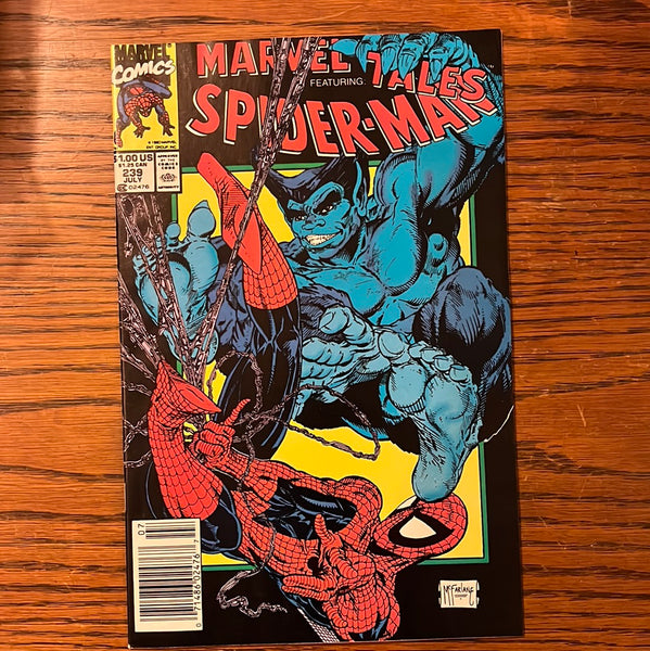 Marvel Tales #239 Newsstand Variant McFarlane Art! VF
