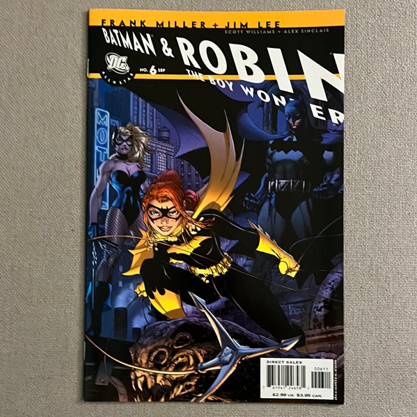 All-Star Batman and Robin #6 Frank Miller! Jim Lee! Batgirl! VFNM